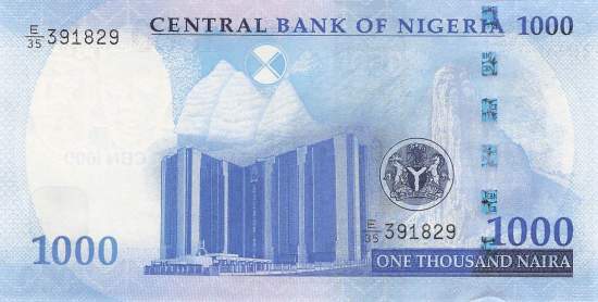 1000 Naira 2022